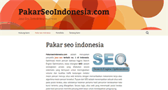 Desktop Screenshot of pakarseoindonesia.com